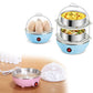 Egg Boiler / Poacher / Cooker / Electric Steamer (2 Layer)