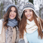 Warm winter hat for women