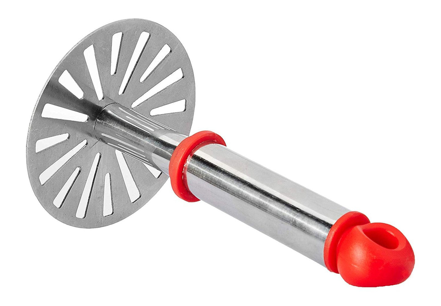 Stainless steel potato masher