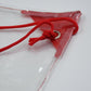 8005 Plastic Waterproof Pouch Transparent Stadium Bags Clear String Bag for Gym Concert Travel Beach Swimming Sport