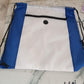 Drawstring Gym Bag with Zipper Pocket and Earphone Port (38x33 cm / 1 Pc)