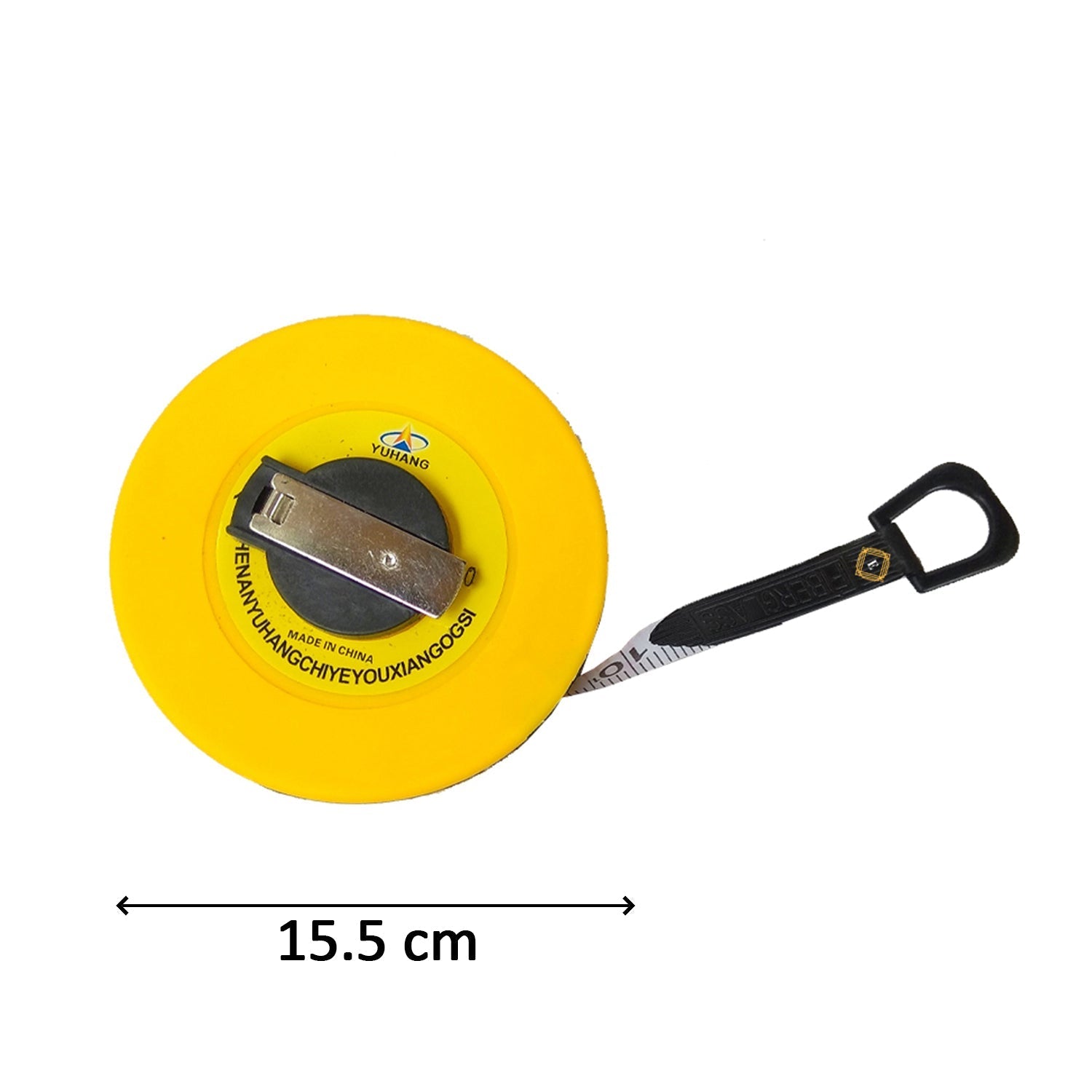 Compact and reliable 30-meter tape measure.