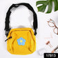 Shoulder Bag, Solid Color Sweet Shoulder Crossbody Bag, Student Trendy Cute Small Square Bag (1 Pc)