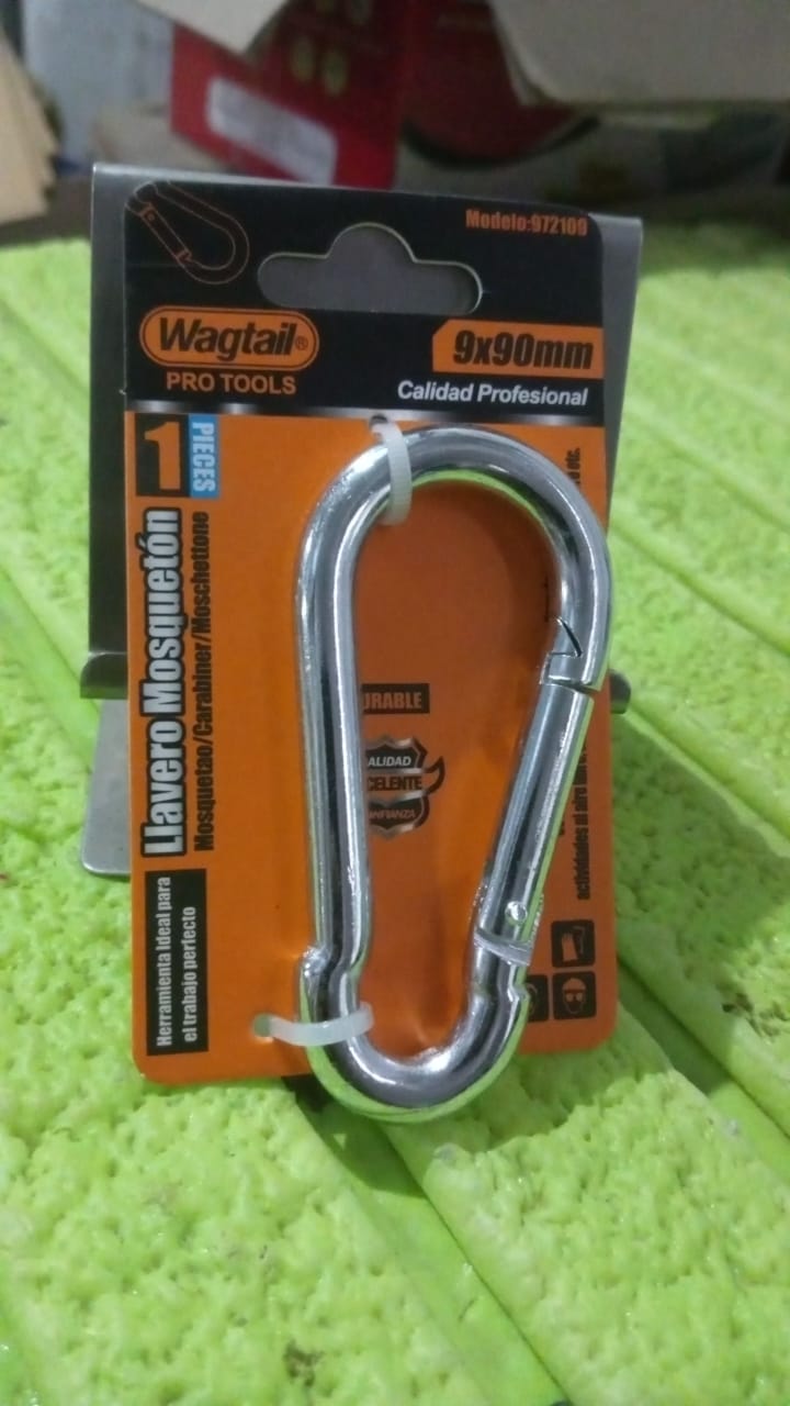 Stainless Steel Snap Hook (9Ã—90 MM / 1 Pc)