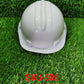 Safety helmet with a focus on its anti-smashing features and sturdy build for construction use