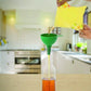 Food-Grade Silicone Funnel: Safe & Easy Transfer for Liquids & Grains (1 Pc)