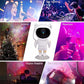 Galaxy projector for bedroom, remote-controlled starry lamp