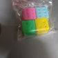 Eraser for Kids| Creative Dice Shape Erasers Kids (4 Pcs / Mix Design)