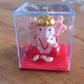 Decorative Small Lord Ganesh Idol in Transparent Case (1 Pc)