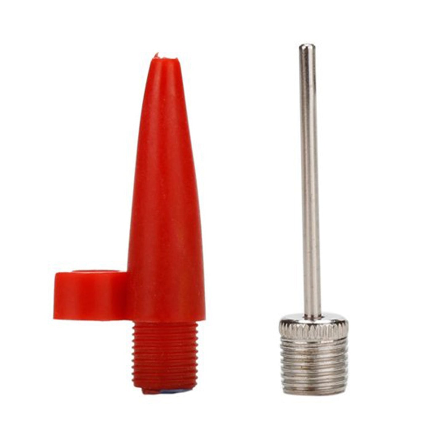 Inflating needle pin for basketball and football air pumps.