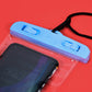 Phone pouch with waterproof seal