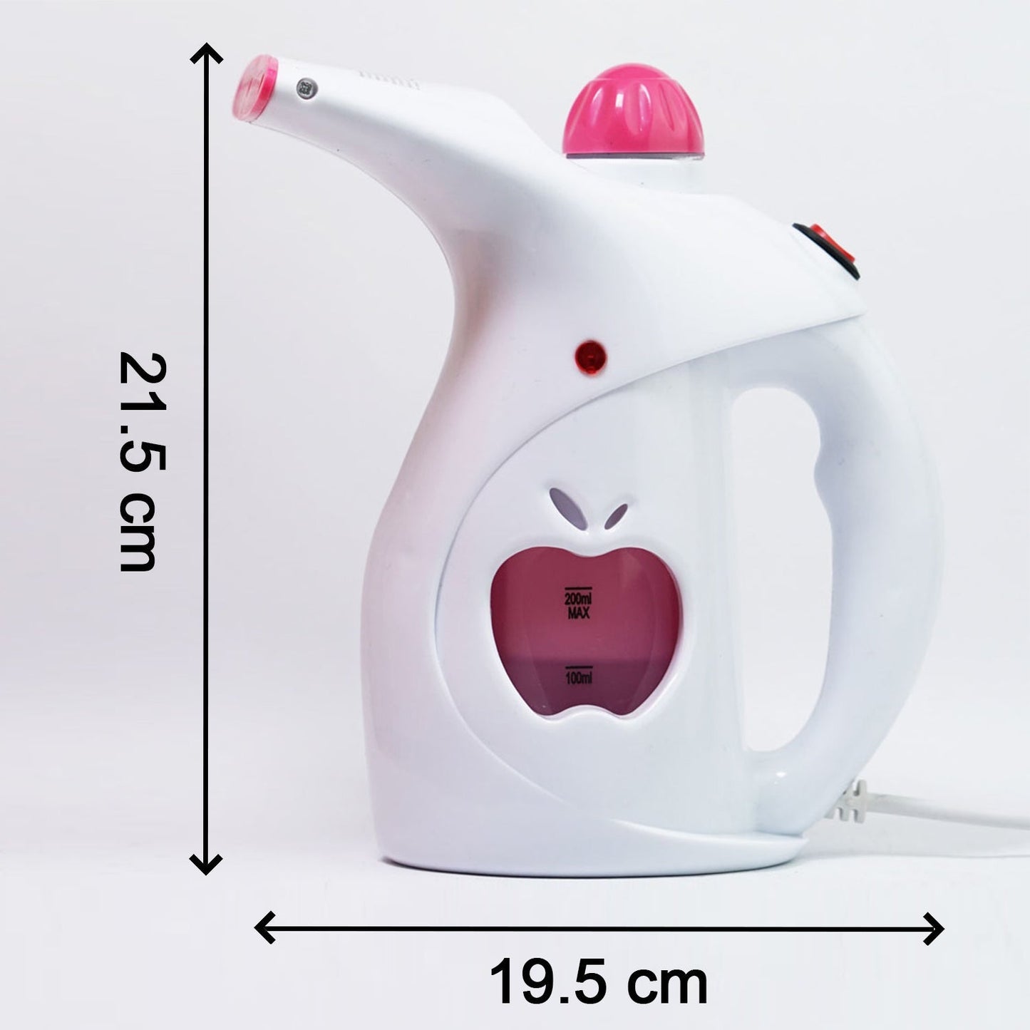 Convenient steamer for clothes and facial care