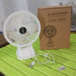 Multifunctional USB Desk Fan Clipped Fan (1 Pc / With Brown Box)