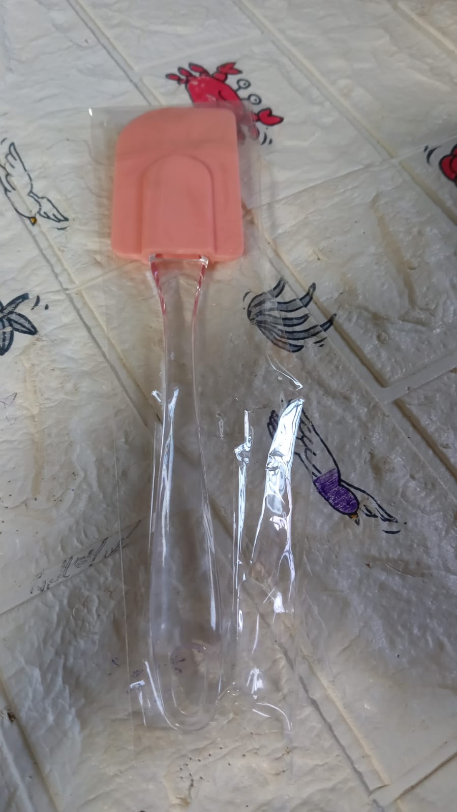 24cm silicone spatula ideal for cooking and baking