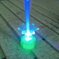 LED Candlelight Colourful Candle Decoration LED Light (1 Pc / Multicolor Light)