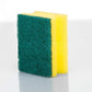 Kitchen and bathroom cleaning sponge, 2-in-1 scrubber, effective on tough grime and stains.