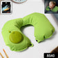 Inflatable & Foldable, Pillow U Shape Air Cushion Travel Pillow, Travel Business Trip Neck Pillow for Long Trips, Ideal for Men & Women Portable, and Perfect for Backpacking, Car Camping, and Even Airplane Travel