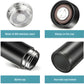 0726 Smart Vacuum Insulated Water Bottle with LED Temperature Display