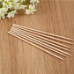 bamboo BBQ skewers with a natural finish.