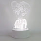 3D Illusion LED Lamp
