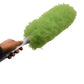 Portable microfiber fold duster for dusting and cleaning in any area.