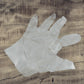 Large clear plastic gloves pack of 100 pieces