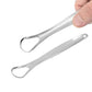 Stainless Steel Tongue Scraper Tongue Cleaners (1Pc With Metal Case)