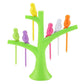 Bird fork for kids, colorful table decor