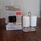 Apex Victory Salt & Pepper Dispenser Set – 2 Pcs Acrylic Seasoning Shaker