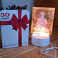 Beautiful 3D Lord Hanuman Frame with soft white light (1 Pc)