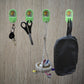 6305 4 Pc Adhesive Hook for holding stuffs and items including in all household and official places. 