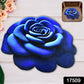 Rose Shaped Anti-Slip Velvet Floor Mat 