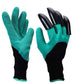 Durable garden gloves in mixed colours.