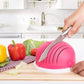 Kitchen tool for quick and easy salad cutting