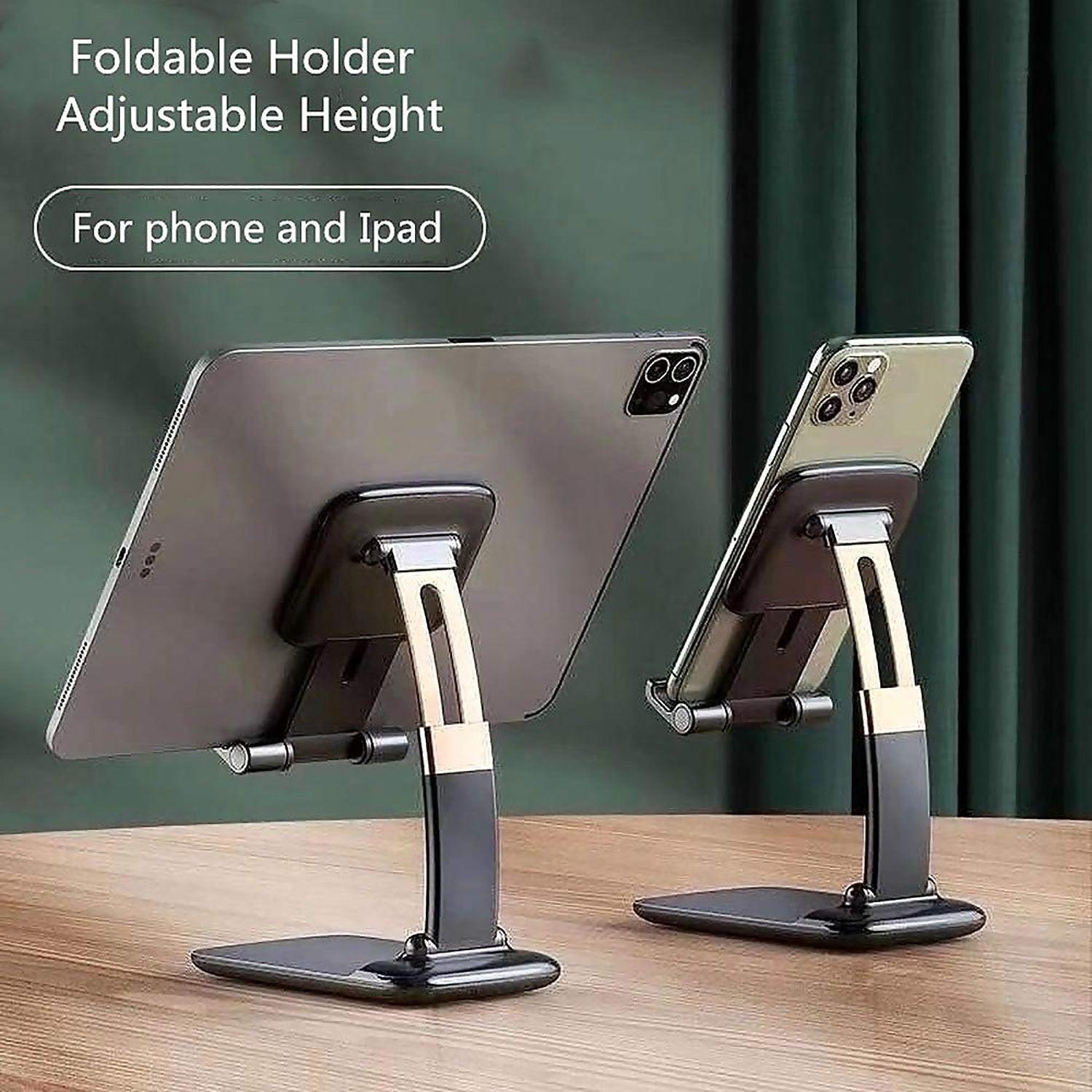 1286 Phone Holder for Table, Foldable Universal Mobile Stand for Desk 