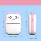 Pocket Mini Bluetooth Thermal Printer – Wireless Smart Printer for Photos (Includes 1 Roll Paper)