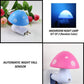 Automatic night light with mushroom design.