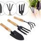 Set of 3 gardening tools