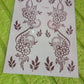 Temporary Tattoos Tattoo Sticker Skin Tattoo Stickers (1 Sheet)