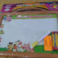 2-in-1 Double-Sided Write and Wipe Educational Drawing Board for Kids (1 Set)