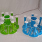 Miracle Plastic Glass Stand for Kitchen & Dining (6-Glass, Spices, Moq - 2 Pc)