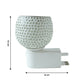 Premium Kapoor Dani Plug-In Star Cut Glass Aroma Diffuser Night Lamp (1 Pc)