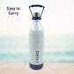 Plastic Sports Insulated Water Bottle with Handle Easy to Carry High Quality Water Bottle, BPA-Free & Leak-Proof! for Kids' School, For Fridge, Office, Sports, School, Gym, Yoga (1 Pc, 1500ML & 2200ML)