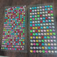 Self Adhesive Multi Size Shaped Shining Stones Crystals Stickers For Art & Craft, Mobile Phone Decoration, Jewelery Making, School Projects, Creative Work