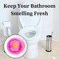 Floral-scented air freshener block for toilet