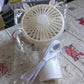 Mini USB Handheld Fan, Portable Rechargeable Mini Fan for Home, Office, Travel and Outdoor Use (1 Pc)