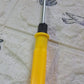 Portable 2-in-1 screwdriver with plastic-coated handle