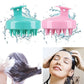 Hair scalp massager with adjustable features, ideal for use with shampoo