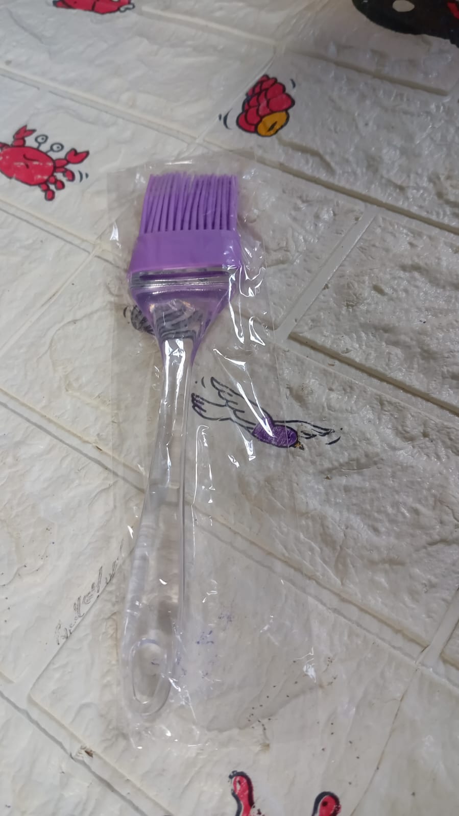 22 cm silicone pastry brush, suitable for baking and BBQ