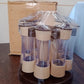 360 Revolving Spice Rack for Kitchen and Dining Table, 8 Spice jars